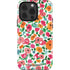 Bouffants and Broken Hearts Watercolor Floral iPhone 15 Pro Impact Case