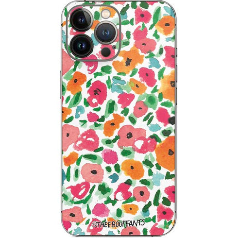 Bouffants and Broken Hearts Watercolor Floral iPhone 15 Pro Max Skin