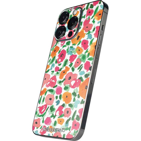 Bouffants and Broken Hearts Watercolor Floral iPhone 15 Pro Max Skin