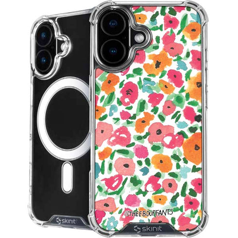 Bouffants and Broken Hearts Watercolor Floral iPhone 16 Plus MagSafe Case