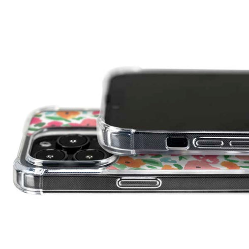 Bouffants and Broken Hearts Watercolor Floral iPhone 16 Pro MagSafe Case