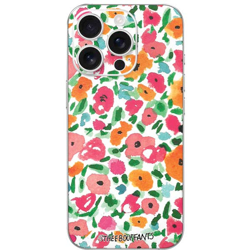 Bouffants and Broken Hearts Watercolor Floral iPhone 16 Pro Skin