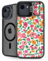 Bouffants and Broken Hearts Watercolor Floral iPhone 16e Kickstand Case