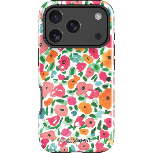 Bouffants and Broken Hearts Watercolor Floral iPhone 18 Pro Impact Case