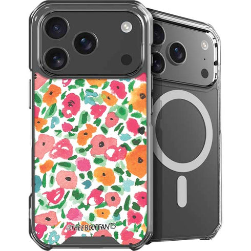 Bouffants and Broken Hearts Watercolor Floral iPhone 18 Pro MagSafe Case