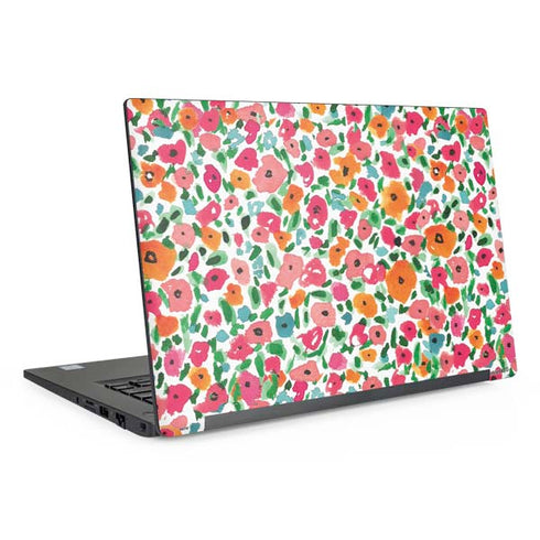 Bouffants and Broken Hearts Watercolor Floral Dell Latitude Skin