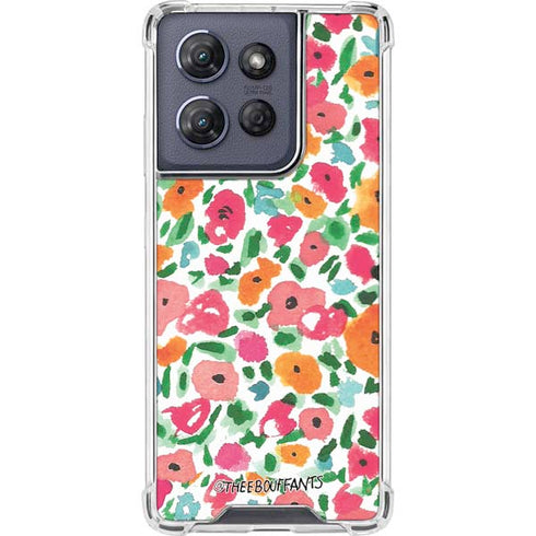 Bouffants and Broken Hearts Watercolor Floral Moto G Power 5G (2025) Clear Case