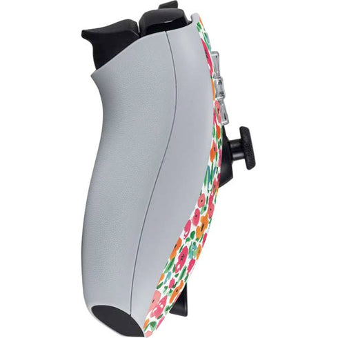 Bouffants and Broken Hearts Watercolor Floral PlayStation Portal Remote Player Skin