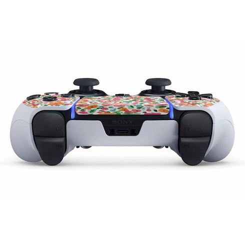 Bouffants and Broken Hearts Watercolor Floral PS5 DualSense Edge Pro Controller Skin