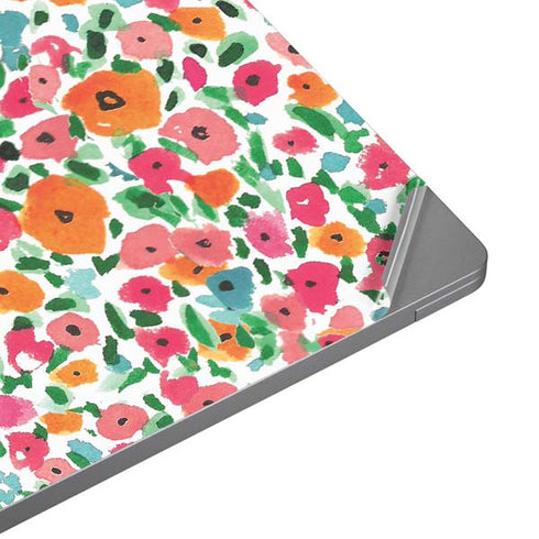 Bouffants and Broken Hearts Watercolor Floral Laptop Skins