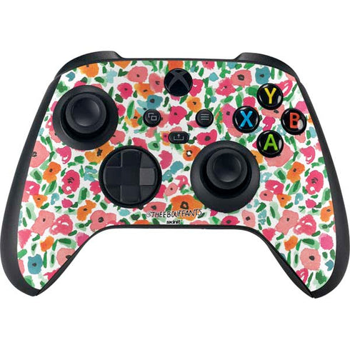 Bouffants and Broken Hearts Watercolor Floral Xbox Series X Bundle Skin