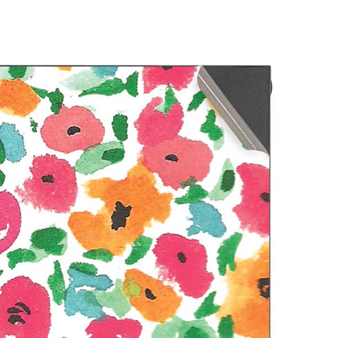 Bouffants and Broken Hearts Watercolor Floral XBox Series X Digital Edition Console Skin