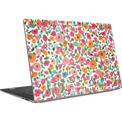 Bouffants and Broken Hearts Watercolor Floral Dell XPS Skin