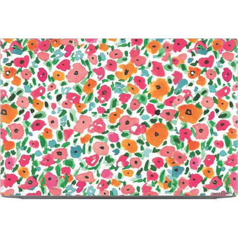 Bouffants and Broken Hearts Watercolor Floral Dell XPS Skin