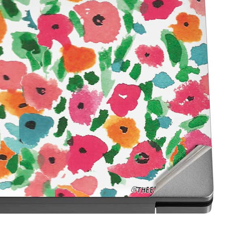 Bouffants and Broken Hearts Watercolor Floral Dell XPS Skin