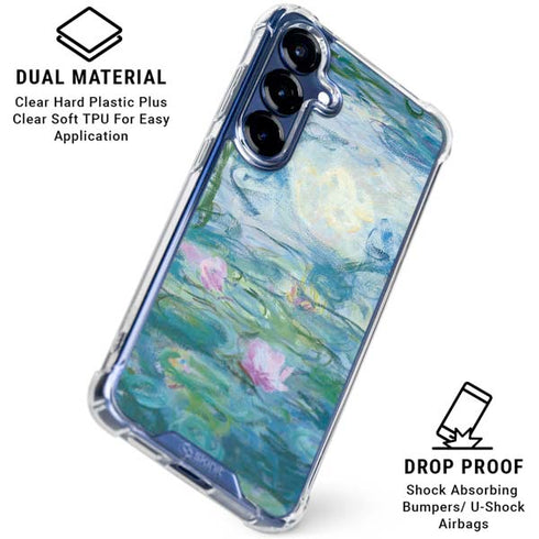 Waterlilies, 1916-19 by Monet Galaxy S25 Plus Clear Case