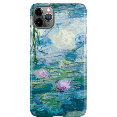 Waterlilies, 1916-19 by Monet iPhone Cases
