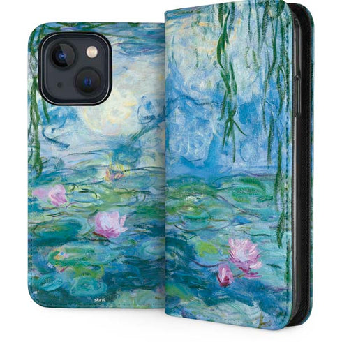 Claude Monet Waterlilies, 1916-19 iPhone 13 Folio Case