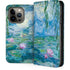 Claude Monet Waterlilies, 1916-19 iPhone 13 Pro Folio Case