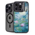 Waterlilies, 1916-19 by Monet iPhone 15 Pro Kickstand Case