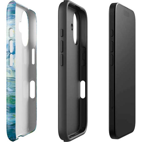 Waterlilies, 1916-19 by Monet iPhone 16 Impact Case