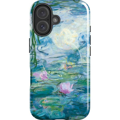 Waterlilies, 1916-19 by Monet iPhone 16 Plus Magsafe Impact Case