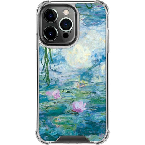 Waterlilies, 1916-19 by Monet iPhone 16 Pro Clear Case