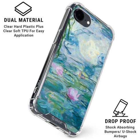 Waterlilies, 1916-19 by Monet iPhone 16e Clear Case