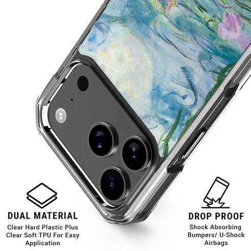 Waterlilies, 1916-19 by Monet iPhone 18 Pro Clear Case