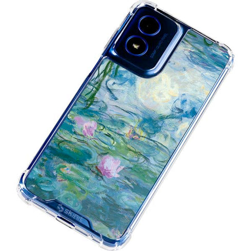 Waterlilies, 1916-19 by Monet Moto G 5G (2024) Clear Case