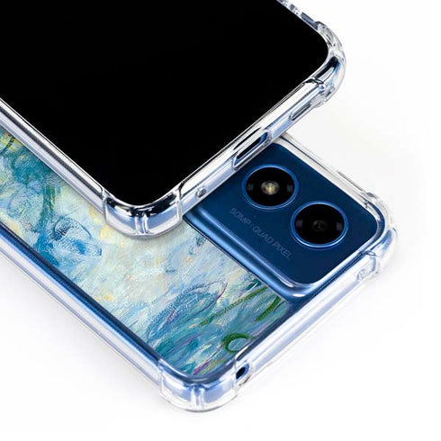 Waterlilies, 1916-19 by Monet Moto G Play 4G (2024) Clear Case