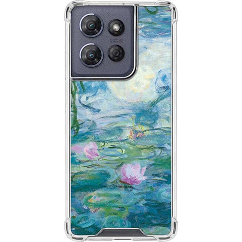Waterlilies, 1916-19 by Monet Moto G Stylus 5G (2025) Clear Case