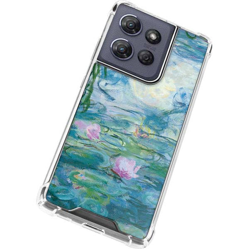 Waterlilies, 1916-19 by Monet Moto G Stylus 5G (2025) Clear Case