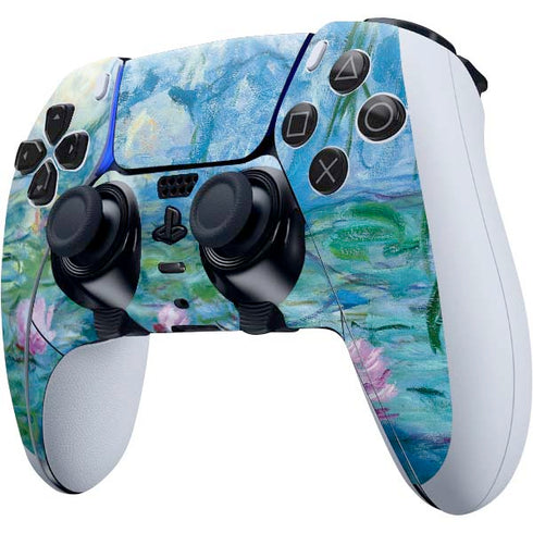 Claude Monet Waterlilies, 1916-19 PS5 DualSense Edge Pro Controller Skin