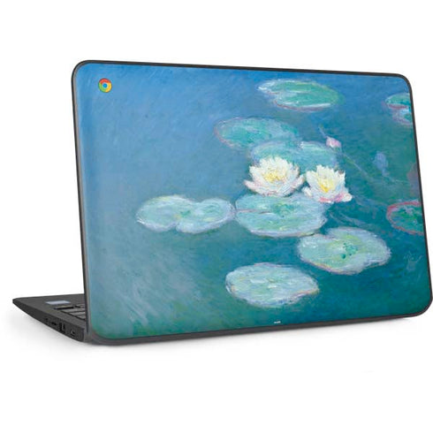 Waterlilies, Evening by Monet HP Chromebook Skin
