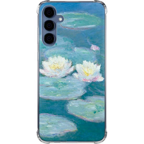 Waterlilies, Evening by Monet Galaxy A55 5G Clear Case