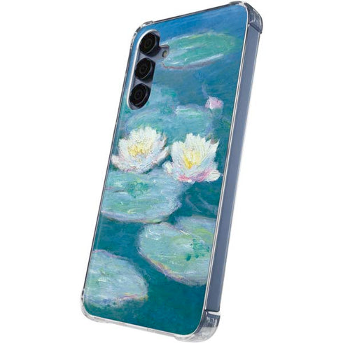 Waterlilies, Evening by Monet Galaxy A55 5G Clear Case