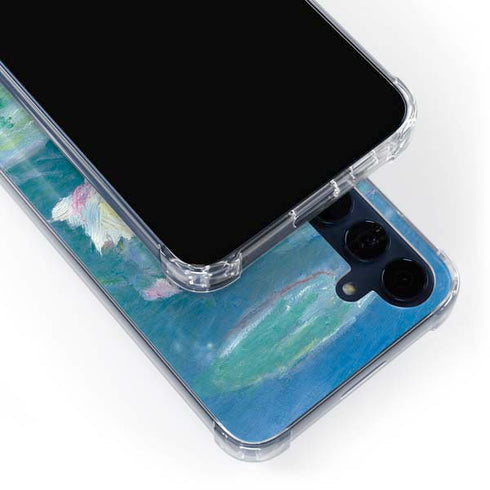 Waterlilies, Evening by Monet Galaxy A55 5G Clear Case