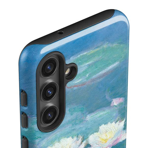 Waterlilies, Evening by Monet Galaxy S25 Impact Case