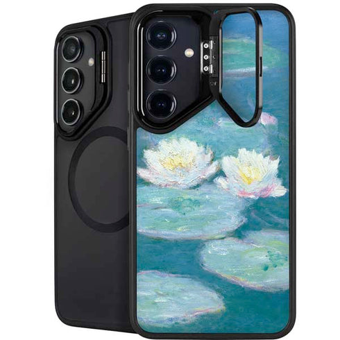 Waterlilies, Evening by Monet Galaxy S24 Kickstand Case