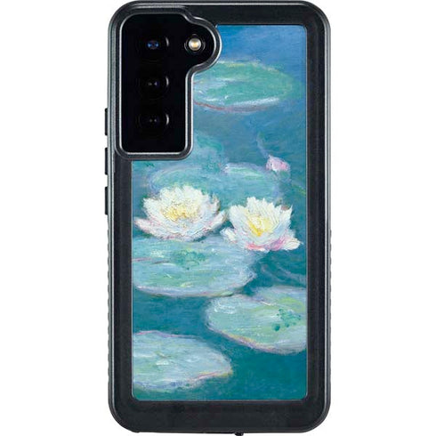 Waterlilies, Evening by Monet Galaxy S24 Plus Waterproof Case