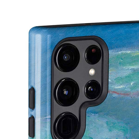 Waterlilies, Evening by Monet Galaxy S25 Ultra Impact Case