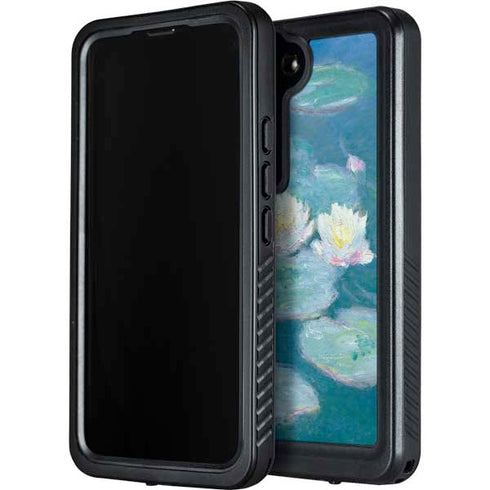 Waterlilies, Evening by Monet Galaxy S24 Waterproof Case