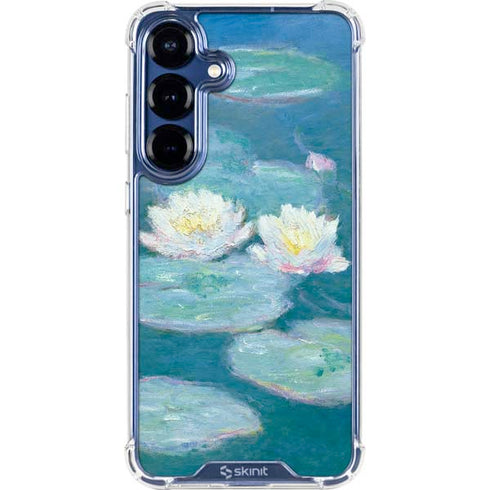Waterlilies, Evening by Monet Galaxy S25 Clear Case
