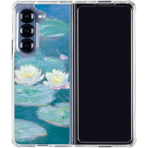 Waterlilies, Evening by Monet Galaxy Z Fold6 Clear Case