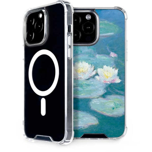 Waterlilies, Evening by Monet iPhone Cases