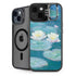 Waterlilies, Evening by Monet iPhone 14 Plus Kickstand Case