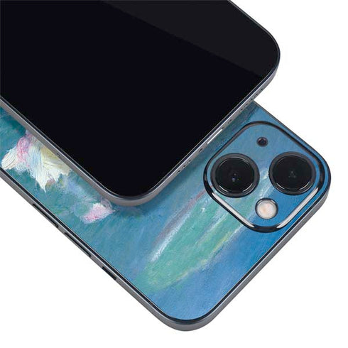 Waterlilies, Evening by Monet iPhone 15 Skin