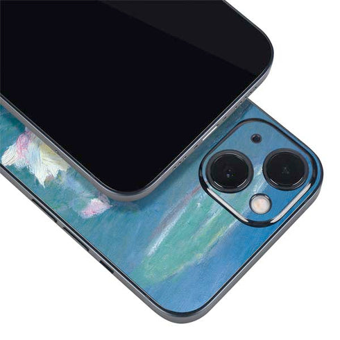 Waterlilies, Evening by Monet iPhone 15 Skin