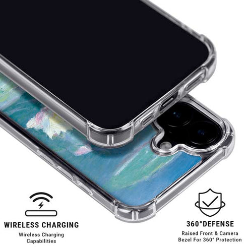 Waterlilies, Evening by Monet iPhone 16 MagSafe Case